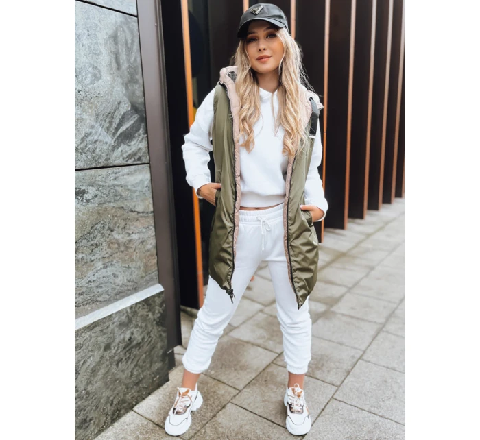 ONADE FashionStreet dámská oboustranná velbloudí vesta TY3726