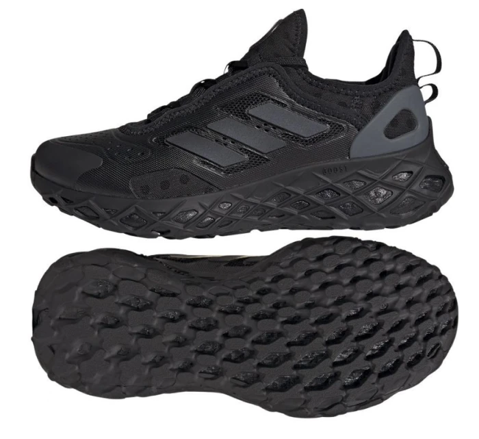 Dětská běžecká obuv Web Boost Jr HQ4210 - Adidas