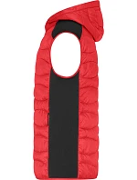JN Pánská strečová fleecová vesta 02. red/black model 22414931 - Daiber