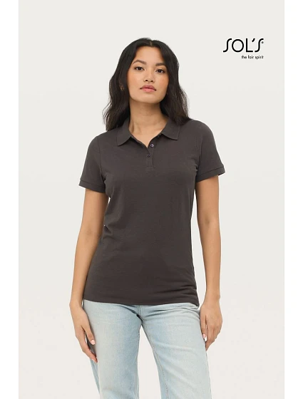SOL'S Prime Women Dámské piqué polo z těžké bavlny model 22409506 sand