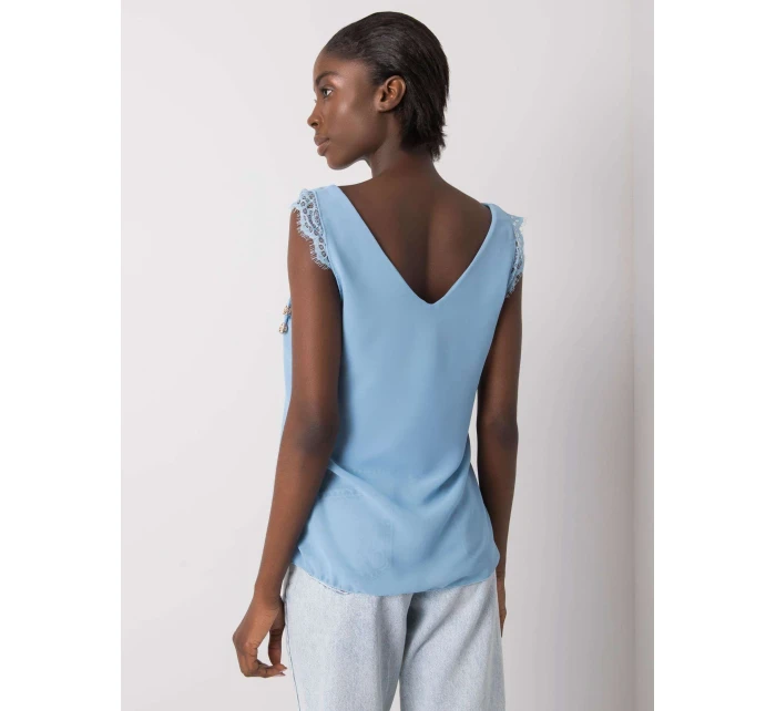 Dámský top DHJ TP model 17355622 světle modrá - FPrice
