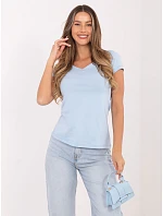 Bluzka RV BZ model 22072979 jasny niebieski - FPrice