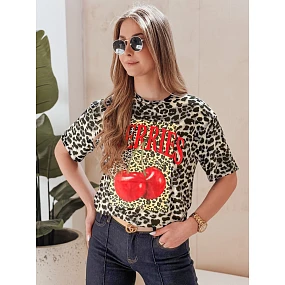 Dámské tričko oversize v barvě grey Dstreet model 21988828 - FashionStreet Dámské tričko oversize v barvě grey Dstreet model 21988828 - FashionStreet