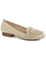 Ažurové polobotky M.Daszynski W SAN35 zlatá