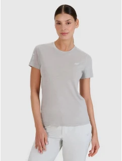 Dámské trekingové tričko z Merino vlny 4F 4FWSS25TFTSF1269-27S