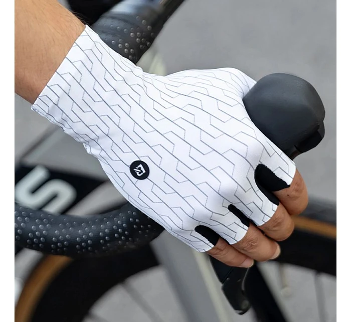 model 22083586 cyklistické rukavice velikost: M bíločerné - Rockbros