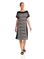 Pruhované plážové šaty model 14787914 - Vamp