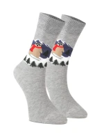 Vánoční unisex ponožky na – set 3 mix barev model 21772716 - K-Fashion Vánoční unisex ponožky na – set 3 mix barev model 21772716 - K-Fashion