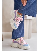 Dámské tenisky na masivní podrážce multikolor Nevela Dámské tenisky na masivní podrážce multikolor Nevela