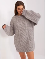 Sweter AT SW  szary model 18884828 - FPrice