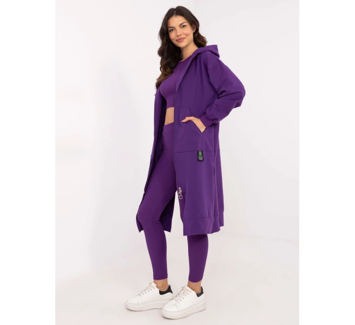 Sada EM KMPL 851.86P tmavě fialová