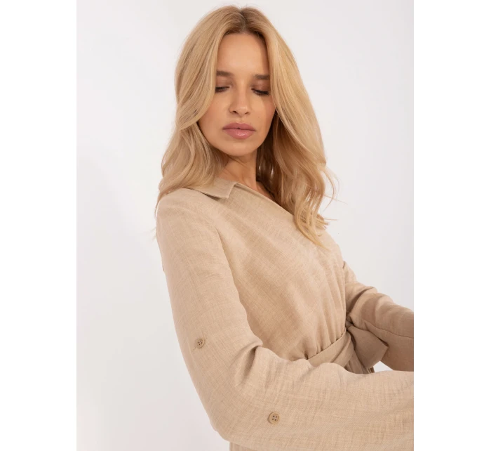 Sukienka LK SK model 20463639 beżowy - FPrice