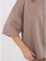 Bluzka MJ BZ model 21782527 ciemny bezowy - FPrice