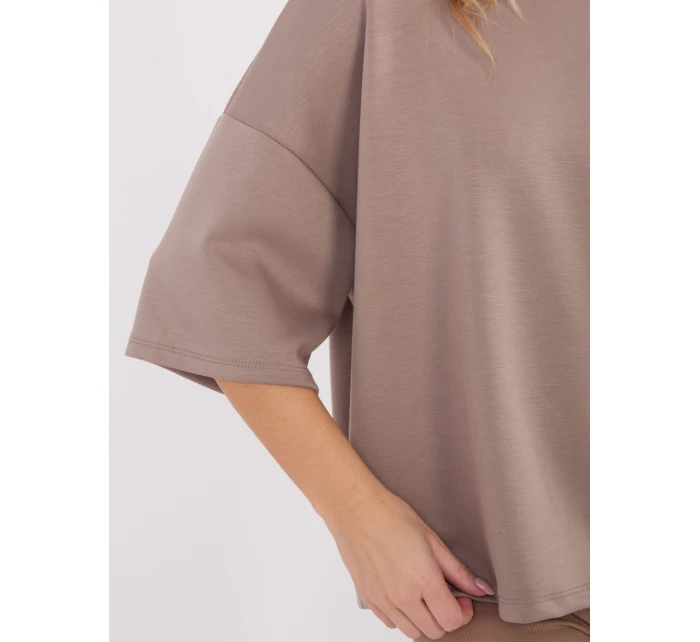 Bluzka MJ BZ model 21782527 ciemny bezowy - FPrice