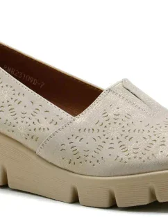 Dámské polobotky RMR23109D-7 zlaté - Jezzi