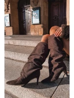 Kozačky na podpatku  model 221151 Step in style