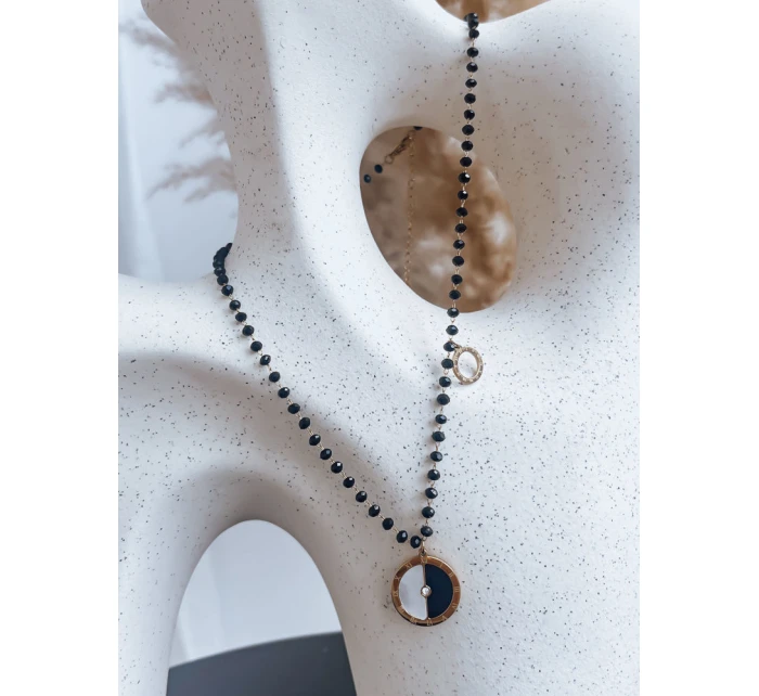 SAHARUN náhrdelník černý FashionStreet IY0064