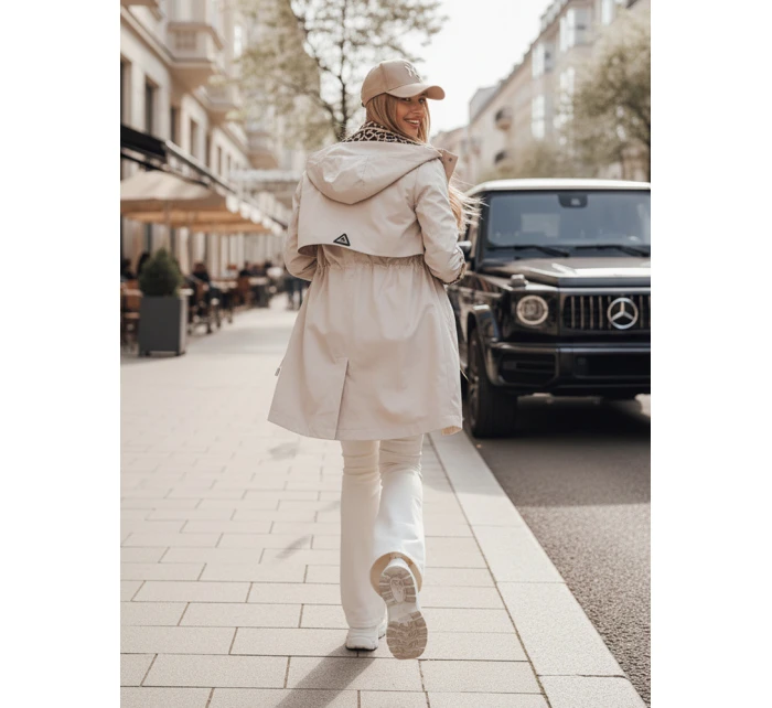 Dámská přechodná bunda parka FERISSA béžová FashionStreet TY4872