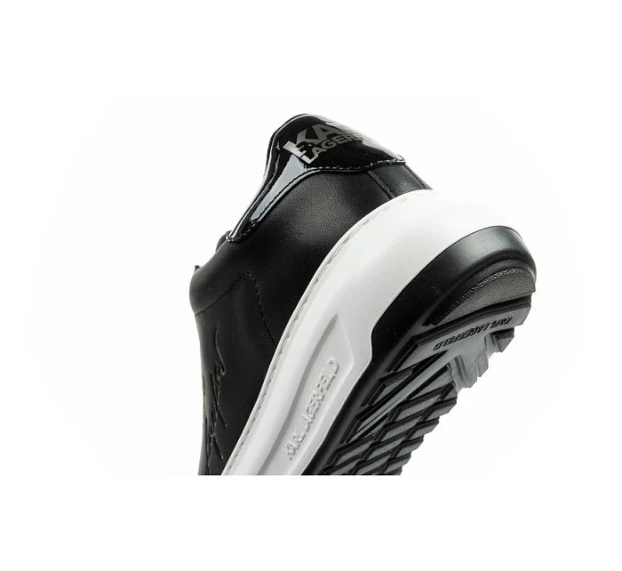 Karl Lagerfeld pánské boty Kapri tenisky přírodní kůže černé