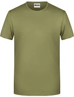 Daiber 8008 Pánské tričko z bio bavlny 02.8008 khaki