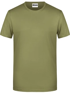 Daiber 8008 Pánské tričko z bio bavlny 02.8008 khaki
