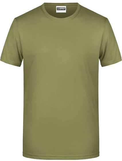 Daiber 8008 Pánské tričko z bio bavlny 02.8008 khaki