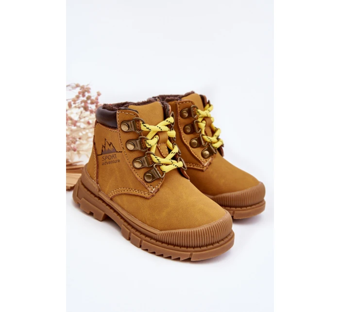 Dětské boty trapery Camel model 21643103 - EVENTO