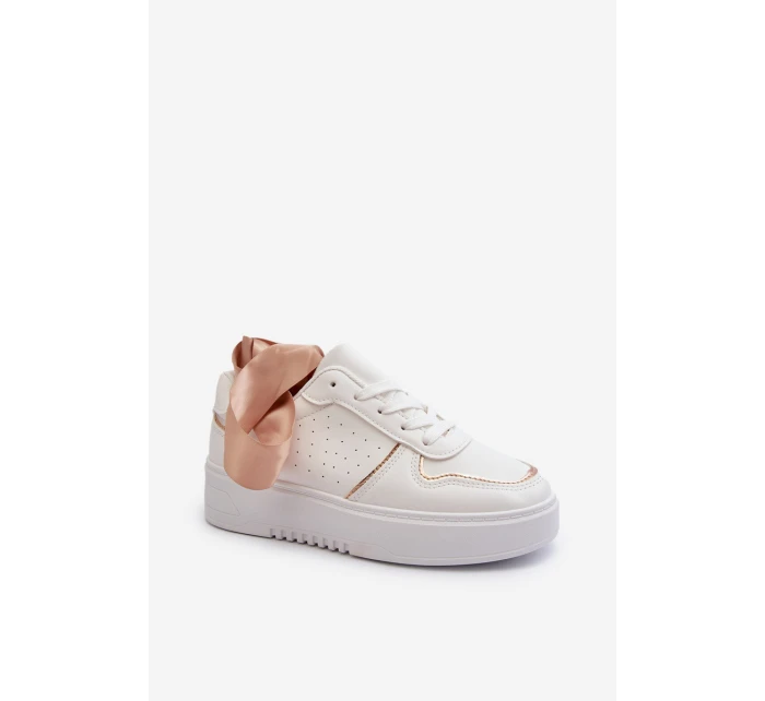 Dámské tenisky na platformě bílé Tessama Dámské tenisky na platformě bílé Tessama