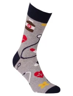 Vzorované pánské ponožky model 7508543 - Wola