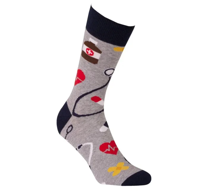 Vzorované pánské ponožky model 7508543 - Wola