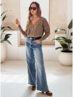 Dámský svetr DESTANY beige FashionStreet MY1738