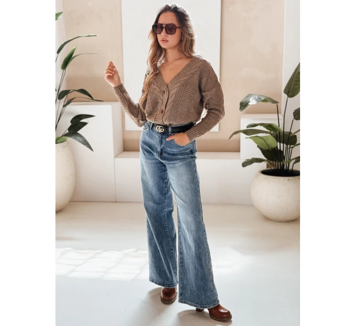 Dámský svetr DESTANY beige FashionStreet MY1738