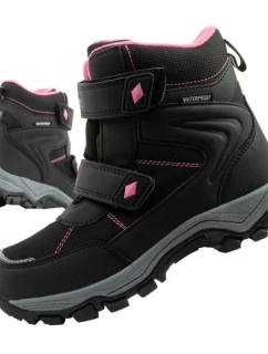 Lee Cooper dětské zimní sněhule nepromokavé zateplené černé