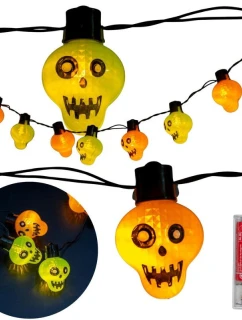 HALLOWEENSKÁ GIRLANDA LEBKY 10LED