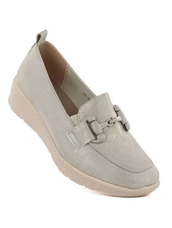 Dámská obuv na platformě, zlatá M.Daszynski model 22068859 - M. Daszyński