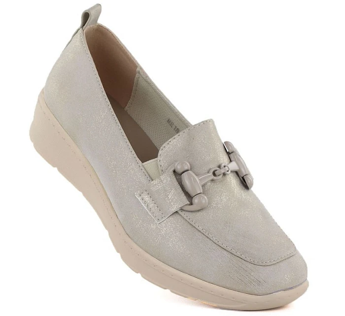 Dámská obuv na platformě, zlatá M.Daszynski model 22068859 - M. Daszyński Dámská obuv na platformě, zlatá M.Daszynski model 22068859 - M. Daszyński