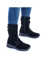 W zateplené kožené boty model 20469716 - Rieker