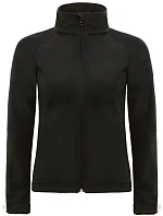 B&C Hooded Softshell /women Dámská 3-vrstvá softshellová bunda s kapucí 01.0937 black