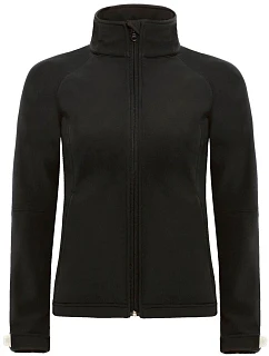 B&C Hooded Softshell /women Dámská 3-vrstvá softshellová bunda s kapucí model 22482931 black