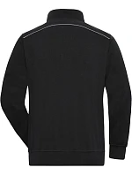Daiber JN 895 Pracovní mikina s 1/4 zipem - Solid 02.0895 black