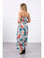 Šaty s motivem listů ecru Šaty s motivem listů ecru