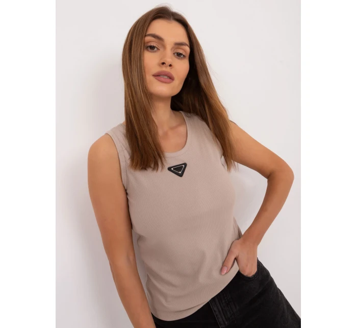 Top DHJ TP model 19905174 ciemny bezowy - FPrice