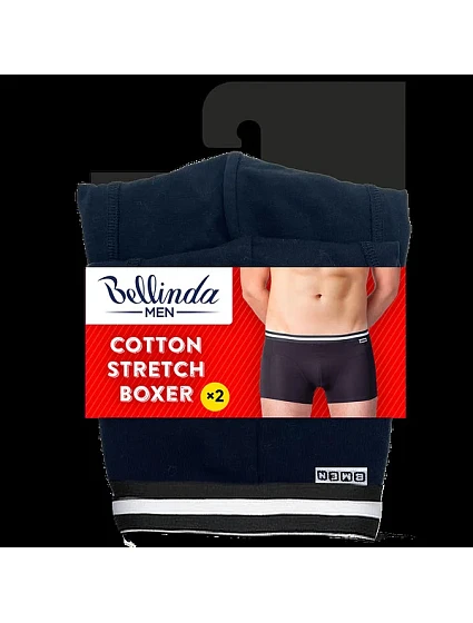 COTTON STRETCH BOXER 2x  černá model 20976614 - Bellinda