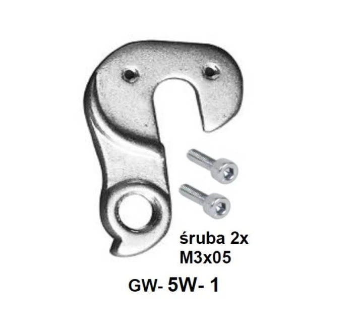 hák přehazovačky pro rám model 21839708