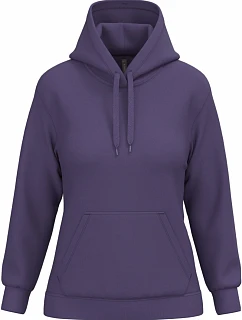 Kariban K 473 Dámská mikina s kapucí 20.K473 purple