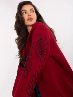 Bluza RV BL model 21370621 bordowy - FPrice