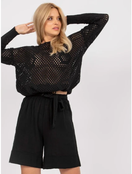 Šortky TW SN BI 26464.07 černá Šortky TW SN BI 26464.07 černá