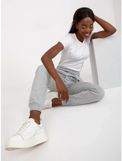 Dámské tepláky B 006.02 šedá - FPrice