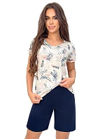 Pyžamo model 22040333 1/2 cr/r S2XL - Donna Pyžamo model 22040333 1/2 cr/r S2XL - Donna