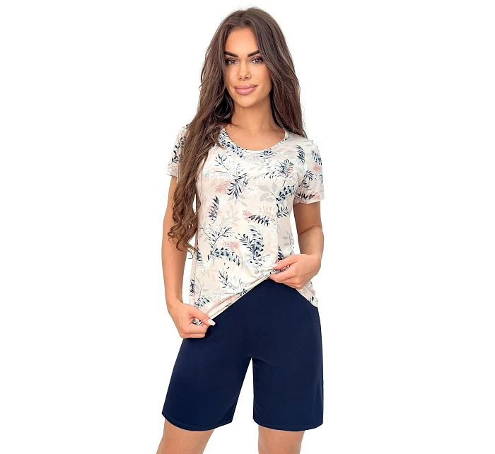 Pyžamo model 22040333 1/2 cr/r S2XL - Donna Pyžamo model 22040333 1/2 cr/r S2XL - Donna